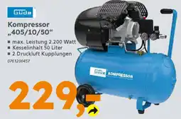 Globus Baumarkt Güde Kompressor ,,405/10/50" Angebot