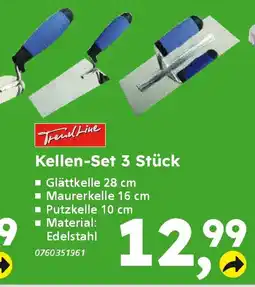Globus Baumarkt Trend Line Kellen-Set 3 Stück Angebot