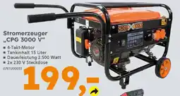 Globus Baumarkt CROSS TOOLS Stromerzeuger ,,CPG 3000 V" Angebot