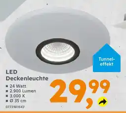 Globus Baumarkt LED Deckenleuchte Angebot