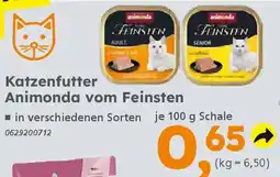 Globus Baumarkt Animonda vom Feinsten Katzenfutter Angebot