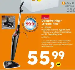 Globus Baumarkt vileda Dampfreiniger ,,Steam Plus" Angebot