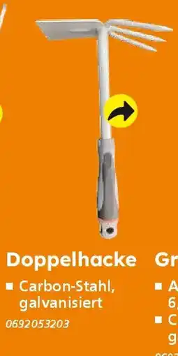 Globus Baumarkt PRIMASTER Doppelhacke Angebot