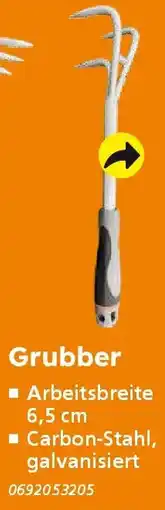 Globus Baumarkt PRIMASTER Grubber Angebot