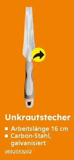 Globus Baumarkt PRIMASTER Unkrautstecher Angebot