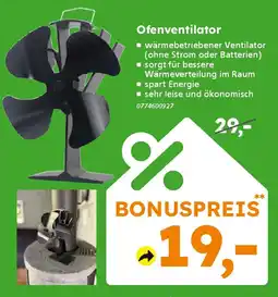 Globus Baumarkt Ofenventilator Angebot