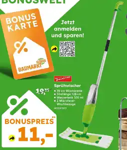 Globus Baumarkt TrendLine Sprühwischer Angebot