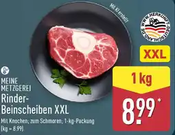 Aldi Nord MEINE METZGEREI Rinder Beinscheiben XXL Angebot