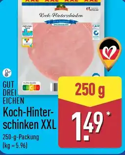 Aldi Nord GUT DREI EICHEN Koch-Hinterschinken XXL Angebot