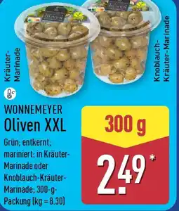 Aldi Nord WONNEMEYER Oliven XXL Angebot