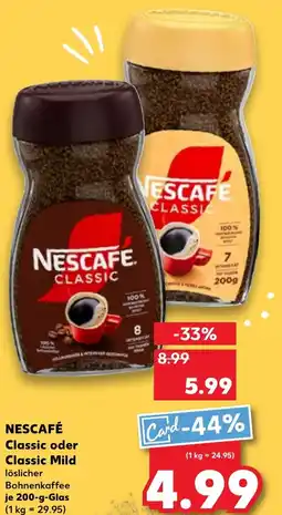 Kaufland NESCAFÉ Classic oder Classic Mild Angebot