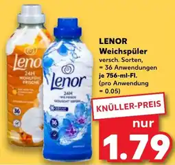 Kaufland LENOR Weichspüler Angebot
