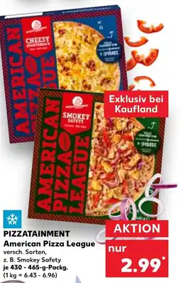 Kaufland PIZZATAINMENT American Pizza League Angebot