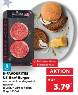 Kaufland K-FAVOURITES US-Beef-Burger Angebot