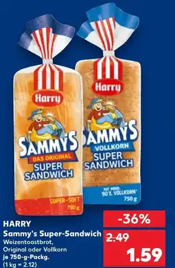 Kaufland HARRY Sammy's Super-Sandwich Angebot