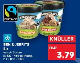 Kaufland BEN & JERRY'S Eis Angebot