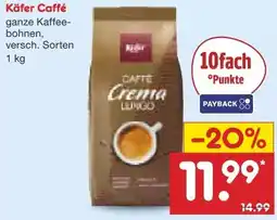 Netto Marken-Discount Käfer Kaffee Caffé Angebot