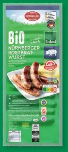 Lidl Metzgerfrisch Bio Nürnberger Rostbratwurst Angebot