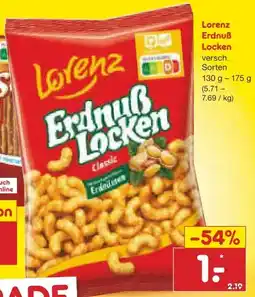 Netto Marken-Discount Lorenz Erdnuß Locken Angebot