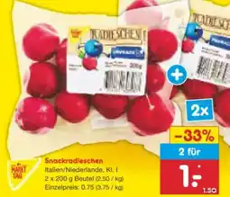 Netto Marken-Discount MarktTag Snackradieschen Angebot