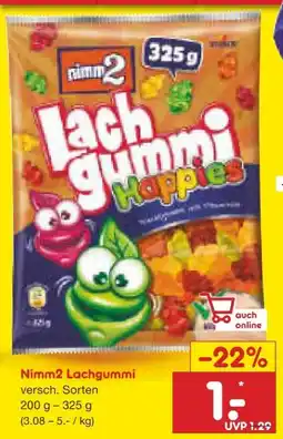 Netto Marken-Discount Storck Nimm2 Lachgummi Angebot