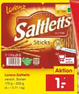 Netto Marken-Discount Lorenz Saltletts Sticks Angebot