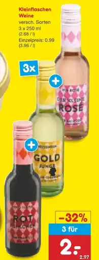 Netto Marken-Discount Wein Kleinflaschen Angebot