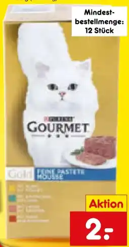 Netto Marken-Discount Purina Gourmet Gold Katzennahrung Angebot