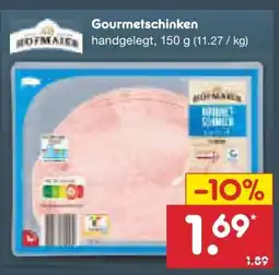 Netto Marken-Discount Hofmaier Gourmetschinken Angebot