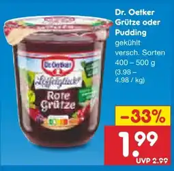 Netto Marken-Discount Dr. Oetker Rote Grütze Vegan Angebot
