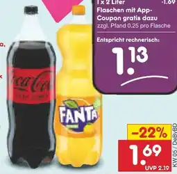 Netto Marken-Discount Coca-Cola Cola Angebot