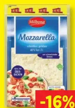 Lidl Milbona Mozzarella XXL Angebot