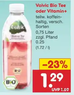 Netto Marken-Discount Volvic Bio Himbeere Tee Angebot
