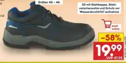 Netto Marken-Discount Sicherheitsschuhe Angebot