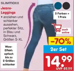 Netto Marken-Discount Slimmaxx Damen-Jeans-Leggings Angebot