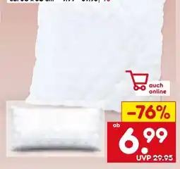 Netto Marken-Discount Uncover by Schiesser Kopfkissen Angebot