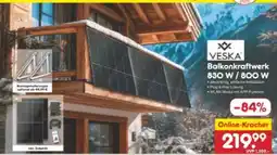Netto Marken-Discount Veska Balkonkraftwerk Angebot