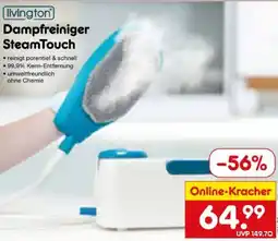 Netto Marken-Discount Livington Dampfreiniger Handschuh Steam Touch Angebot