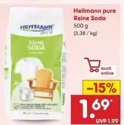 Netto Marken-Discount Heitmann Pure Reine Wasch-Soda Angebot