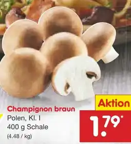 Netto Marken-Discount MarktTag Champignon braun Angebot