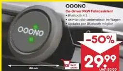 Netto Marken-Discount Ooono Co-Driver No 1 PKW Fahrassistent Angebot