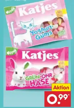 Netto Marken-Discount Katjes Veggie Fruchtgummi Yoghurt Gums Angebot
