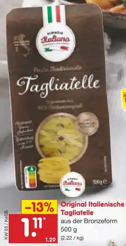 Netto Marken-Discount Mondo Italiano Tagliatelle Angebot