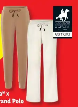 Lidl Esmara x U.S. Grand Polo Damen Sweathose Angebot
