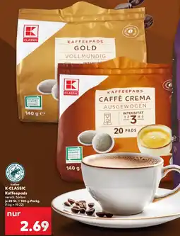Kaufland K-CLASSIC Kaffeepads Angebot