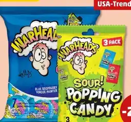 PENNY Warheads Super Sour Bubble Gum Pops Angebot