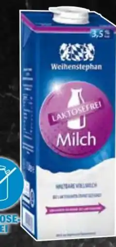 AEZ Weihenstephan Haltbare Milch Angebot