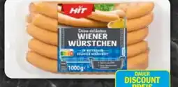 AEZ Hit Meistermetzgerei Delikatess Wiener Würstchen Angebot