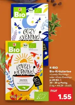 Kaufland K-BIO Bio-Kräutertee Angebot
