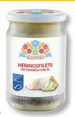 Lidl Kuljanka Heringsfilets mit Zwiebeln und Öl Angebot